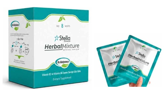 Stella Herbal Mixture kutu ve saşe görseli